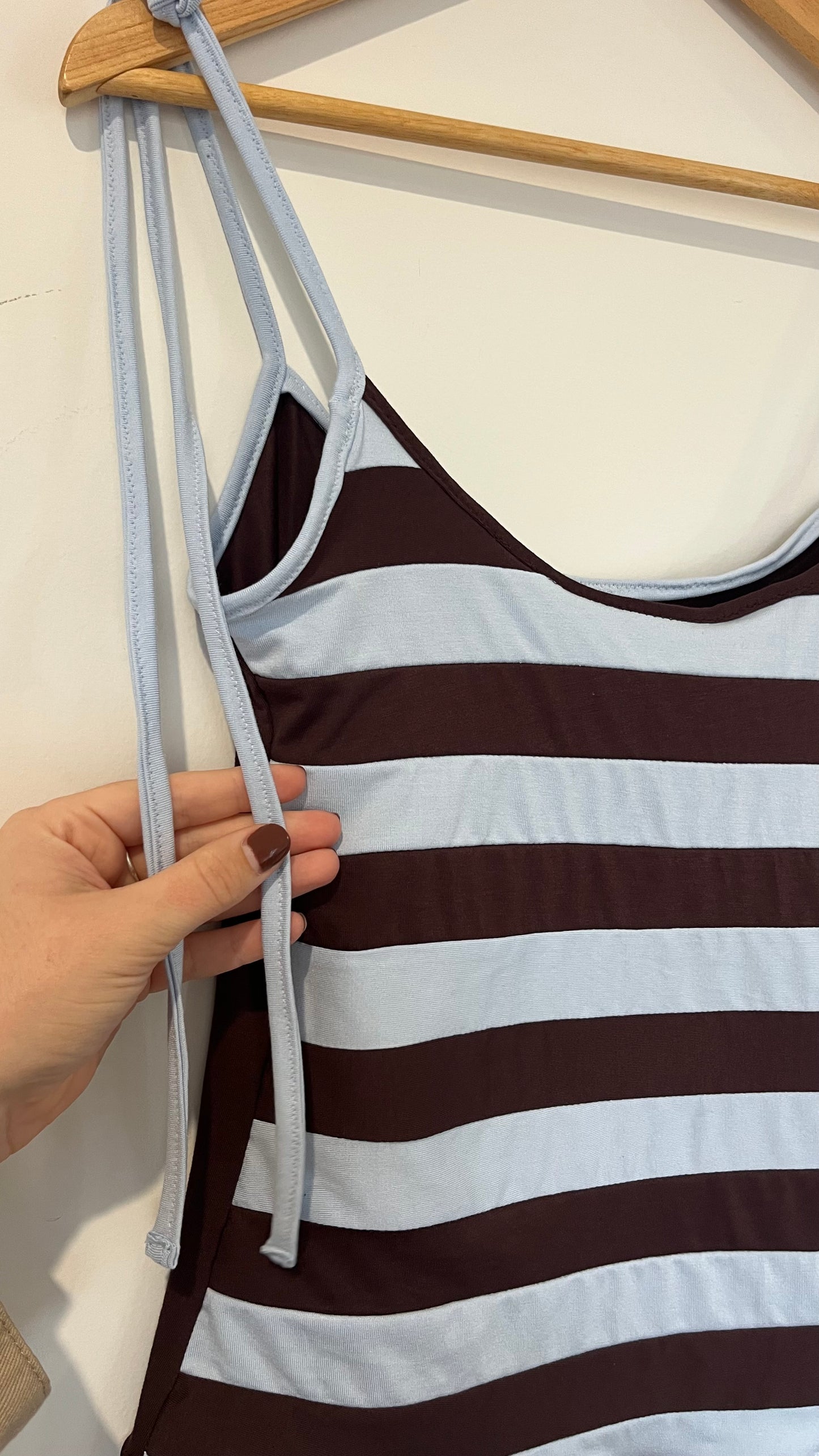 Striped Scrap Cami