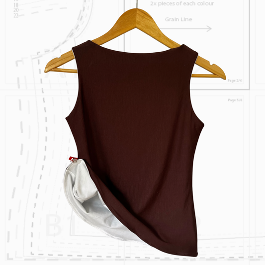 Reversible Boatneck Sewing Pattern | Beginner Friendly